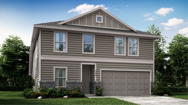 Thorrington Plan in Northpointe : Watermill Collection, Fort Worth, TX 76179