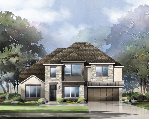 Grand Monterra II Plan in Cedar Ridge Estates, Grand Prairie, TX 75054