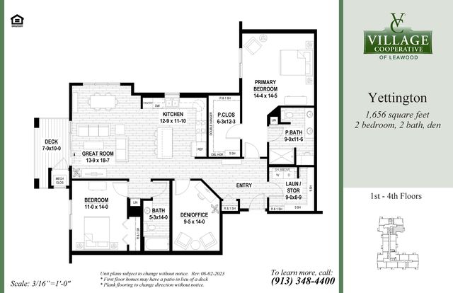 Yettington Plan in Village Cooperative of Leawood (Active Adults 55+), Overland Park, KS 66213