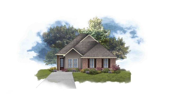 Aubry III B Plan in Metairie Place, Youngsville, LA 70592
