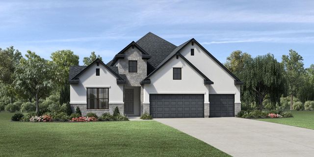 Belmore Plan in Woodson's Reserve - Sycamore Collection, Spring, TX 77386