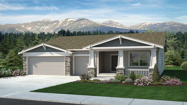 Paradise Plan in Greenways at Sand Creek, Colorado Springs, CO 80922