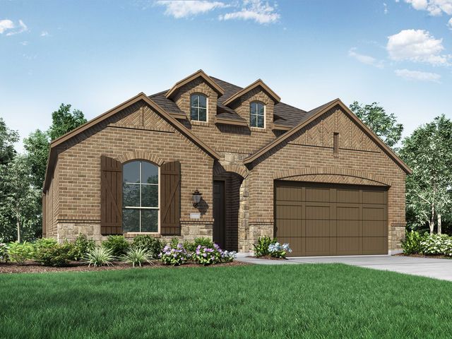 Plan Davenport in Waterscape: 50ft. lots, Royse City, TX 75189