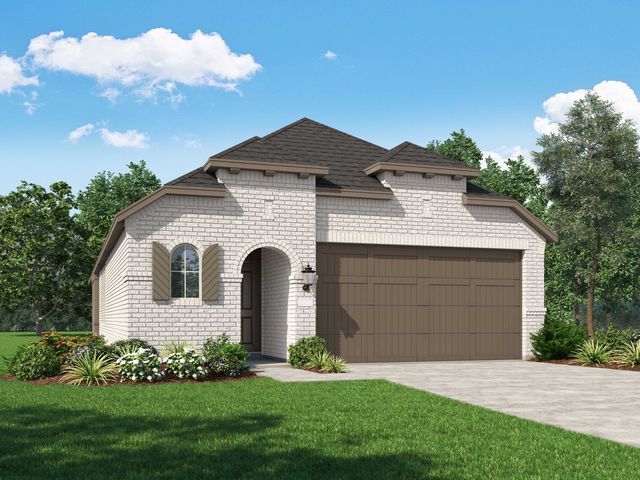 Plan Bristol in Grand Central Park: 40ft. lots, Conroe, TX 77304
