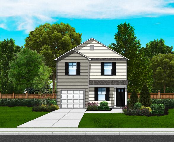 Brentwood A Plan in Canopy of Oaks at Hunter's Crossing, Sumter, SC 29150