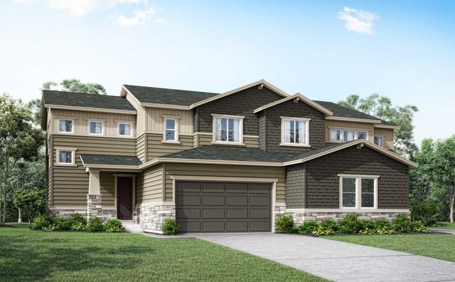 Plan 3511 in Wild Oak at The Canyons - Paired Homes, Castle Rock, CO 80108