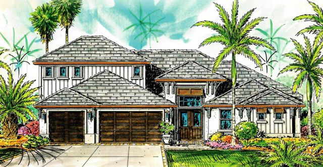St Lucia Grande: Build on Your Lot Plan in Cape Coral: Sales Center, Cape Coral, FL 33914