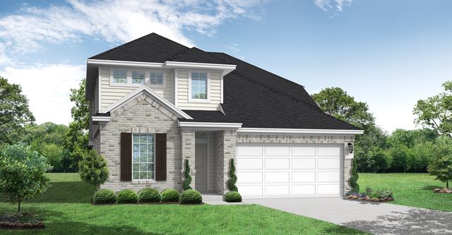 Milano Plan in Overlook at Creekside, New Braunfels, TX 78130