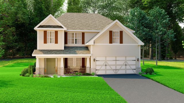 Westover II Plan in Parkside Estates, Sharpsburg, GA 30277