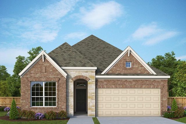 Greenburg Plan in The Highlands 45' - Encore Collection, Porter, TX 77365