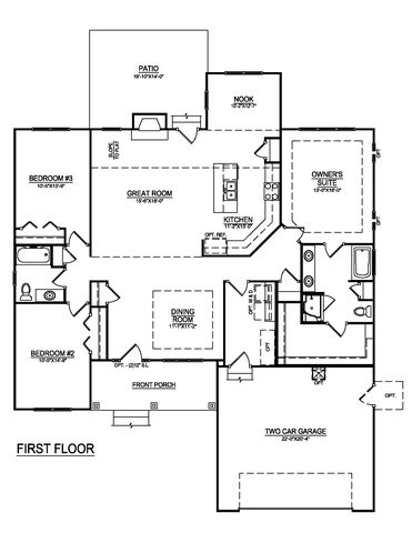 Merion Plan in Stonecrest at Paramore, Winterville, NC 28590