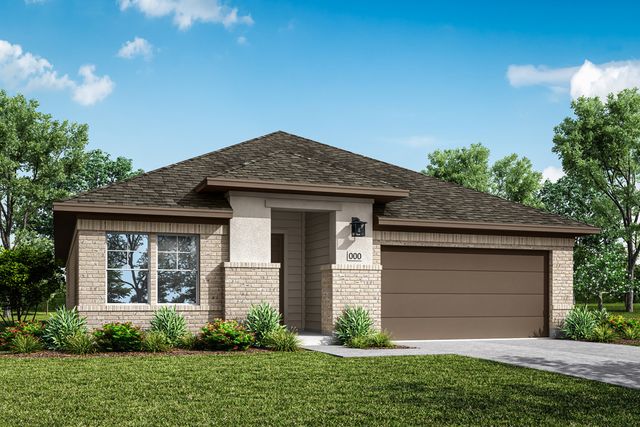Clebourne Plan in Park Collection at Lariat, Liberty Hill, TX 78462