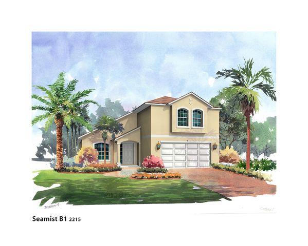 Seamist 2215 Plan in Morningside by Renar Homes, Fort Pierce, FL 34945