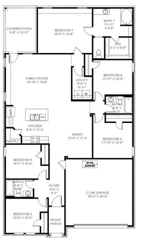 Lakeview Plan in Olde Town, Alexandria, LA 71303