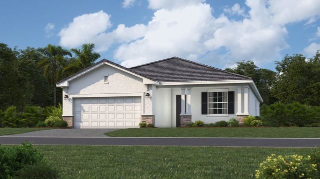 Venice Plan in Palm Lake at Coco Bay : Executive Homes, Englewood, FL 34224