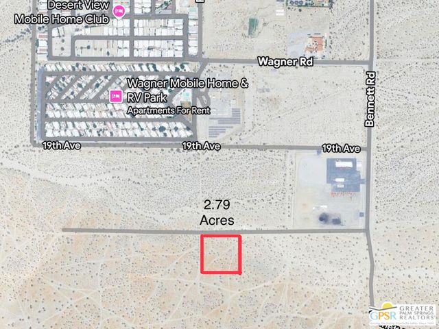 Bennett Rd, Desert Hot Springs, CA 92241
