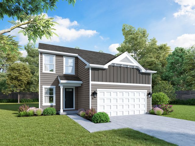 The Luxor Plan in Creekside at Berryview Estates, Germantown, OH 45327