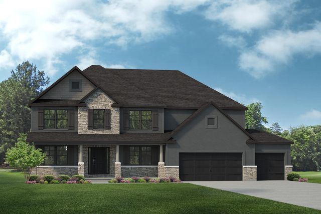 The Shenandoah - Walkout Foundation Plan in The Gates, Columbia, MO 65203