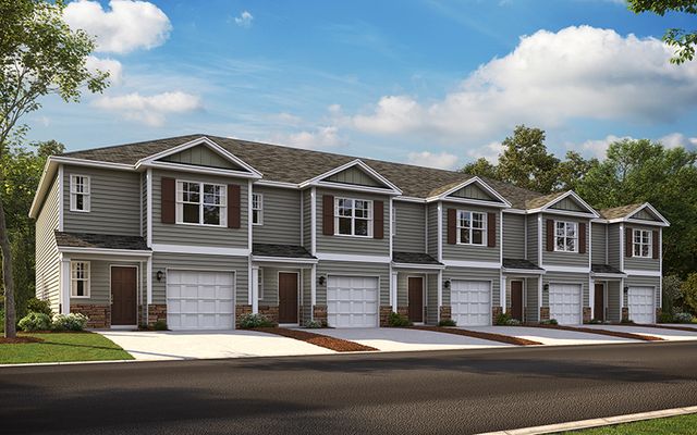 Pearson Townhome Plan in Hudson Terrace Townhomes, Bluff City, TN 37618