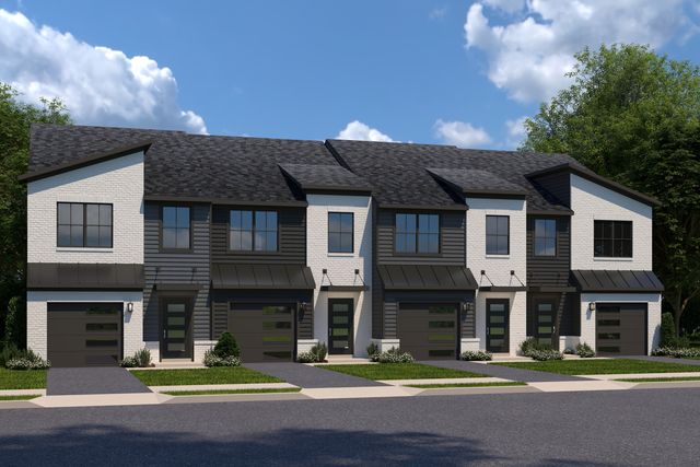 Odessa Plan in Nexus Townhomes, Gallatin, TN 37066