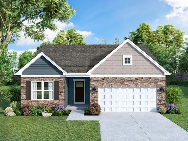 The Moonhaven Plan in Creekside at Berryview Estates, Germantown, OH 45327