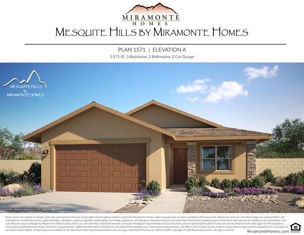Mesquite Hills 1571 Plan in Miramonte at Mesquite Hills, Cottonwood, AZ 86326