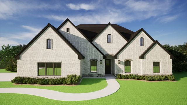 Lily Plan in Rocky Top Ranches, Azle, TX 76020