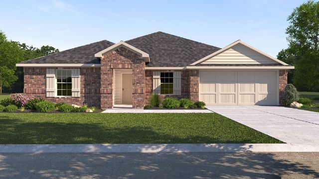 FRISCO Plan in Hunter Place, Burleson, TX 76028