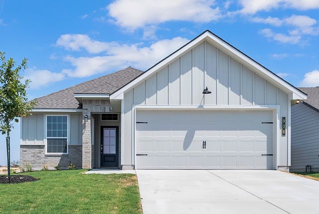 The 1443 Plan in The Village at Elm Creek, Troy, TX 76579