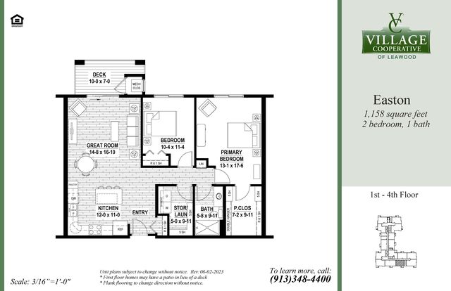 Easton Plan in Village Cooperative of Leawood (Active Adults 55+), Overland Park, KS 66213