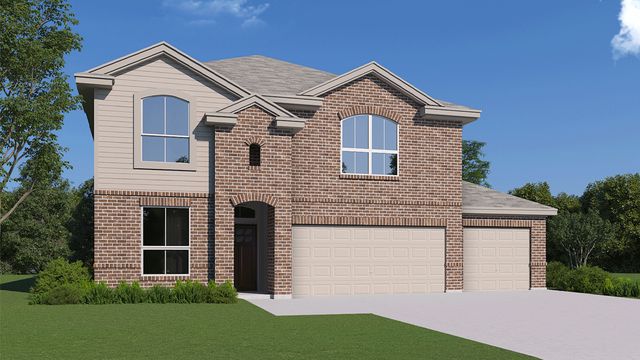 The Clydesdale Plan in Steele Creek, Cibolo, TX 78108