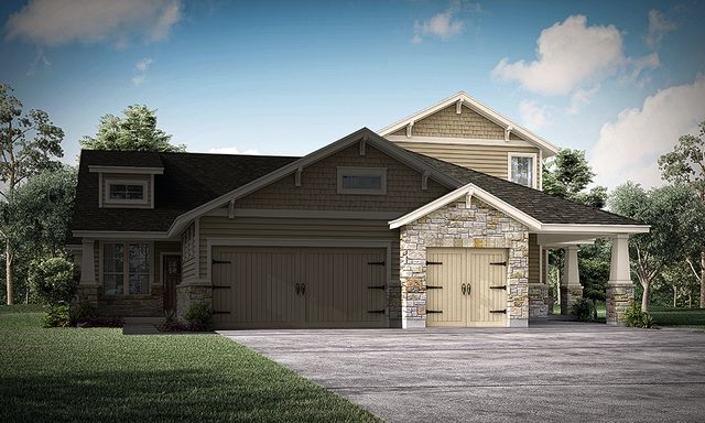 The Edgewater: Carport Plan in Villas at Rowe, Pflugerville, TX 78660