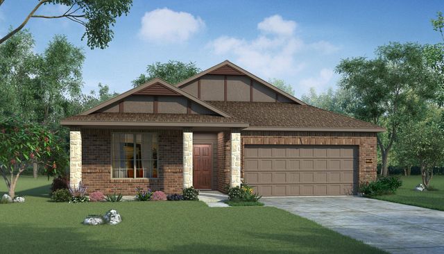 Cottonwood Plan in Palmilla Springs 50s Sales Phase 1, Fort Worth, TX 76108