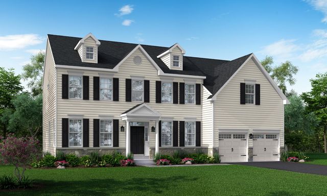 The Jackson-Front Entry Plan in The Reserve at Surrey Court, Allentown, PA 18104