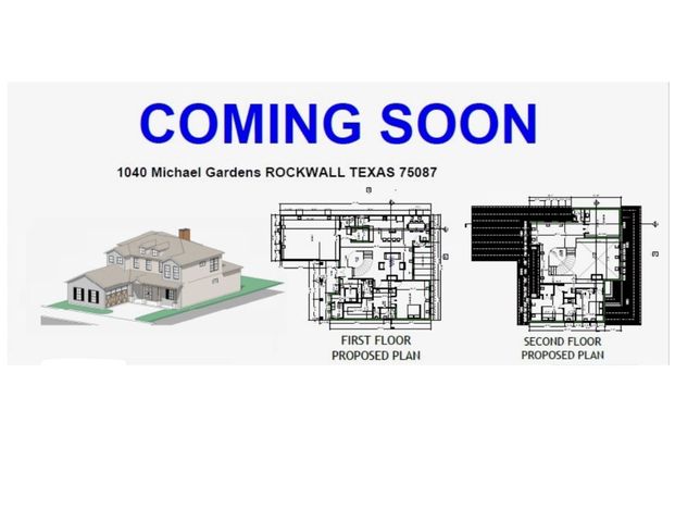 1040 Michael Gdns, Rockwall, TX 75087