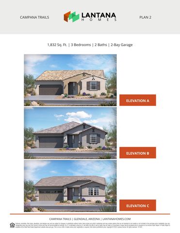 Plan 2 in CAMPANA TRAILS, Glendale, AZ 85308