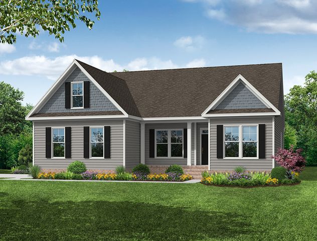 Caldwell Plan in The Retreat at Green Haven, Youngsville, NC 27596