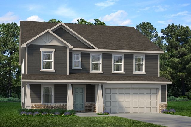 Legacy 3343 Plan in Highlands at Grassy Creek, Indianapolis, IN 46239