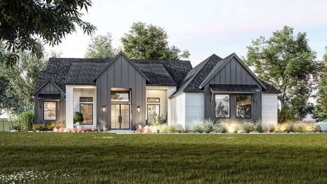 Custer Plan in The Arbors at Lakewood Village, Lakewood Village, TX 75068