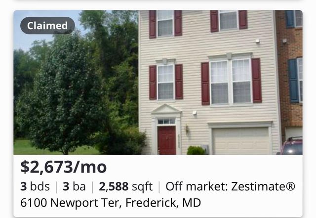 6100 Newport Ter, Frederick, MD 21701