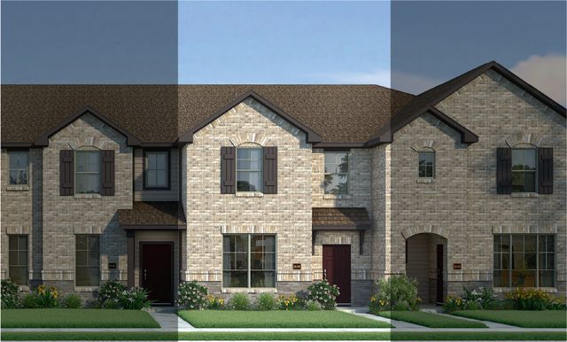 Travis 5A4 Plan in Seven Oaks Townhomes, Tomball, TX 77375