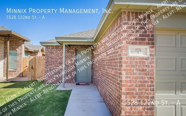 5528 122nd St   #A, Lubbock, TX 79424