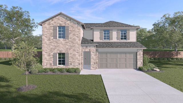 X40O Plan in Harrington Trails at The Canopies, New Caney, TX 77357