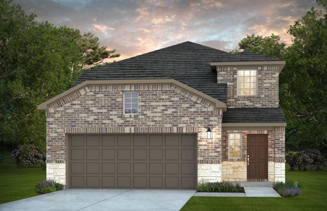 Fentress Plan in The Pines At Seven Coves, Willis, TX 77378
