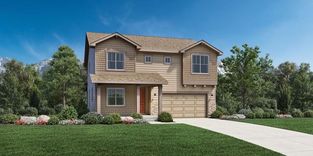 Lathrop Plan in Montaine - Point Collection, Castle Rock, CO 80104
