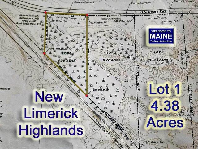 Lot 1 New Limerick Highlands US 2 Route, New Limerick, ME 04761