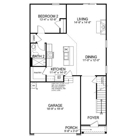 Robie Plan in Falls at Hickory, Hickory, NC 28601
