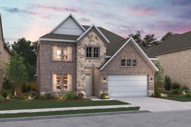 Omaha Plan in Kreymer at the Park, Wylie, TX 75098