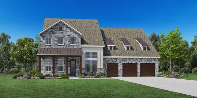 Hilliard Plan in Toll Brothers at Fields - Summit Collection, Frisco, TX 75033