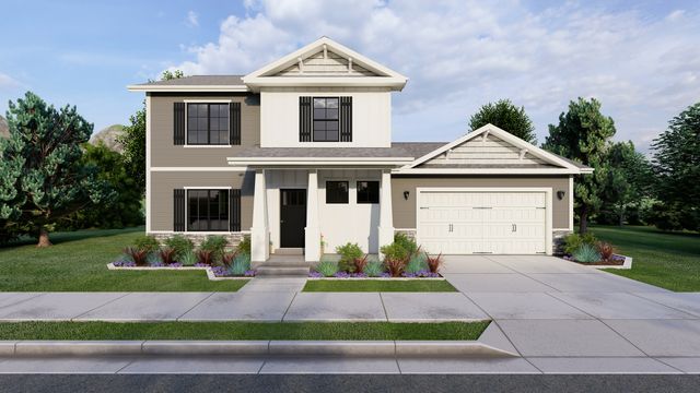 Overton Plan in Build on Your Lot - North Cache | OLO Builders, Logan, UT 84341